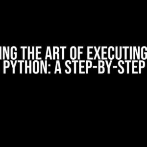 Mastering the Art of Executing XQuery using Python: A Step-by-Step Guide